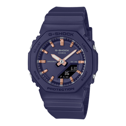 Casio GMA-P2100M-2AER G-Shock Classic Ana-Digi Damenuhr Navy • Biobasiertes Resin • 20 bar wasserdicht, Bild 2