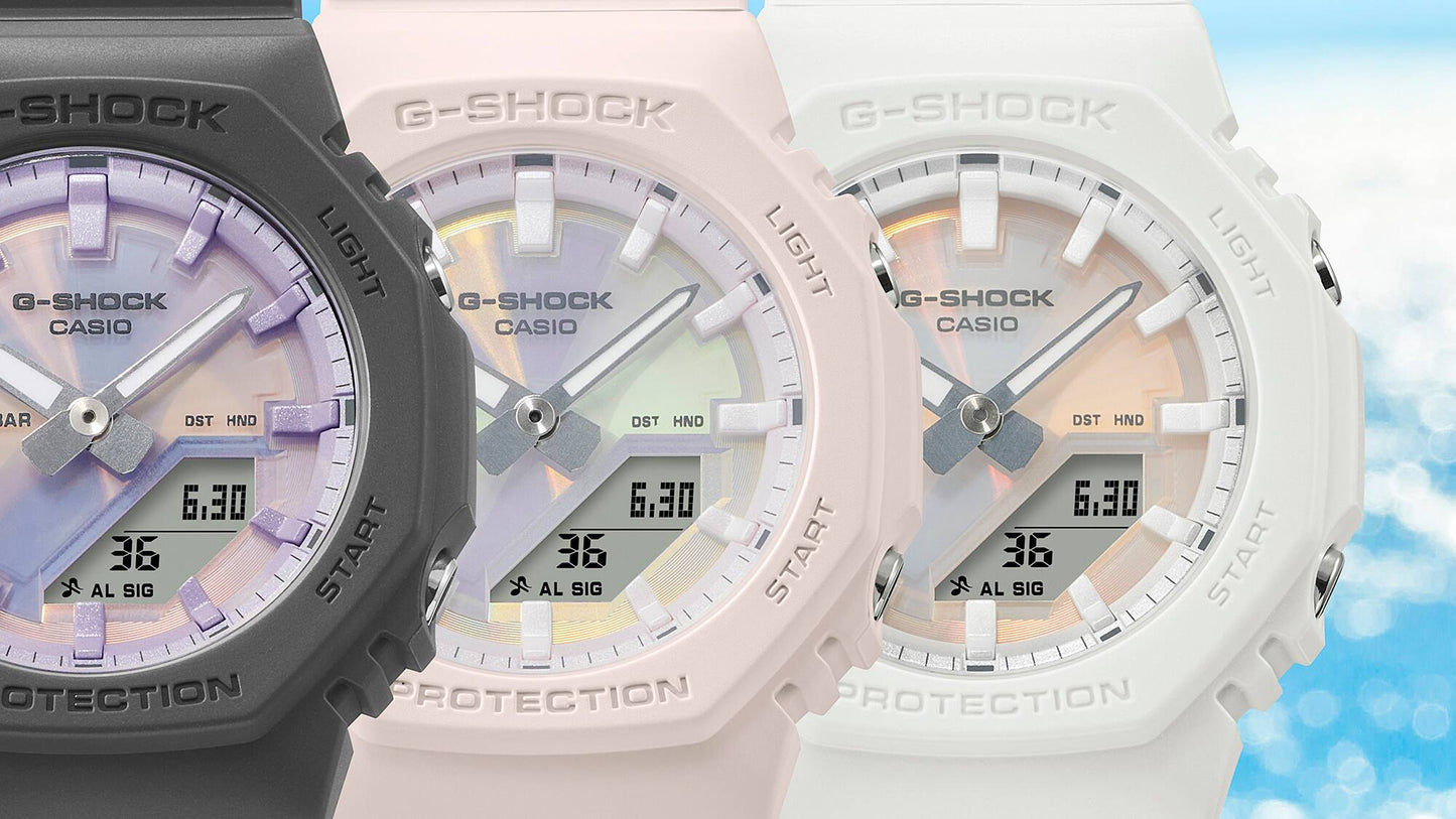 Casio GMA-P2100PC-4AER G-Shock Damen Armbanduhr Hellrosé • Polarisiertes Zifferblatt • Biobasiertes Resin, Bild 3