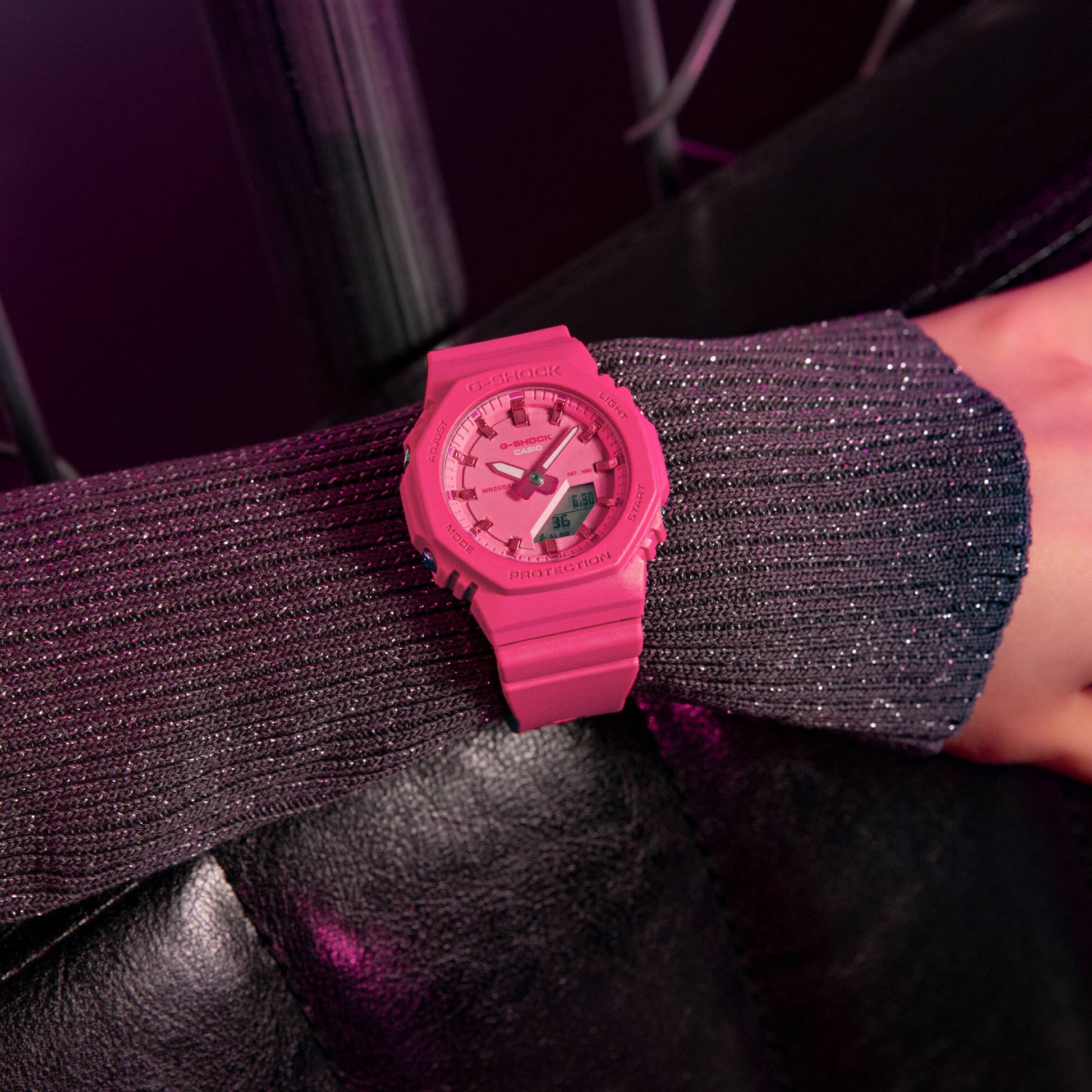 Casio G-Shock GMA-P2100PP-4AER Damen • Kompaktes Gehäuse • Biobasiertes Resin, Bild 3