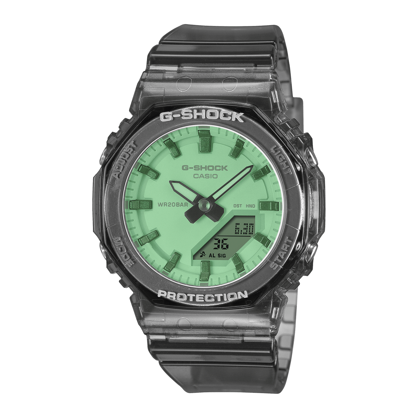 Casio GMA-P2100SR-1AER G-Shock Classic Damen Armbanduhr • Ana-Digi • Transparentes Sommmerdesign, Bild 2