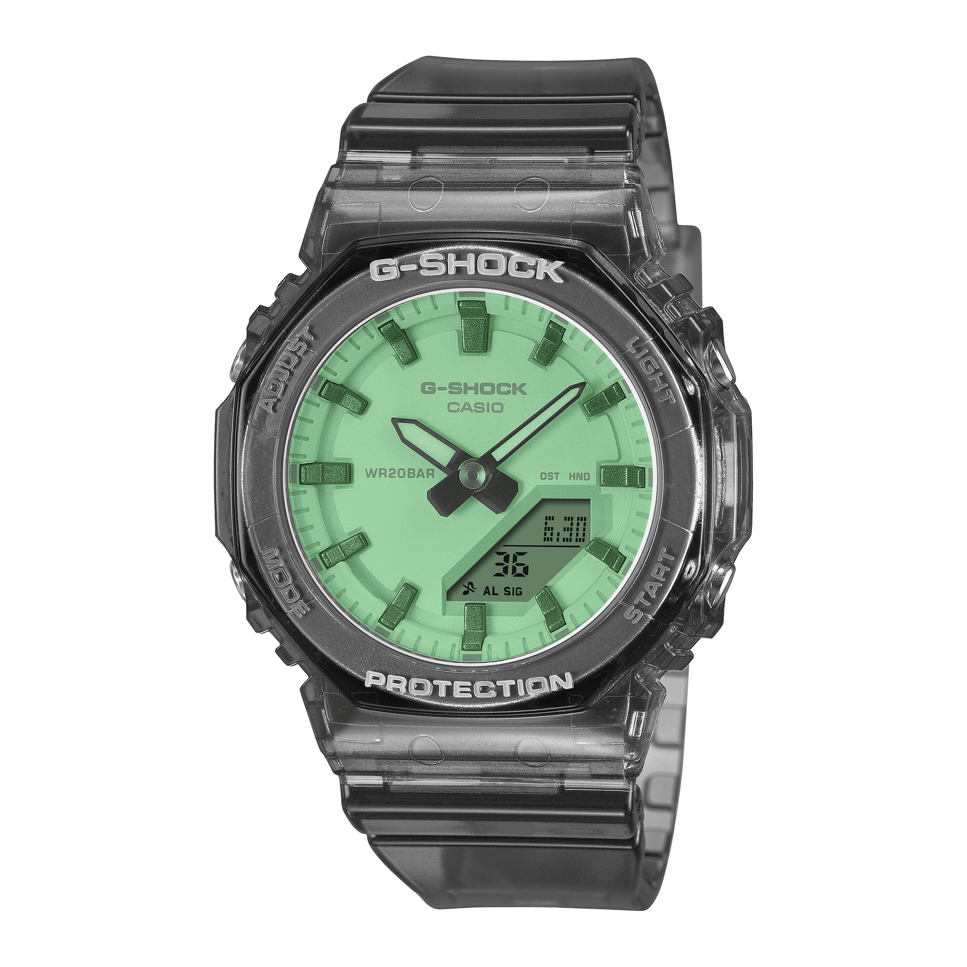 Casio GMA-P2100SR-1AER G-Shock Classic Damen Armbanduhr • Ana-Digi • Transparentes Sommmerdesign, Bild 2