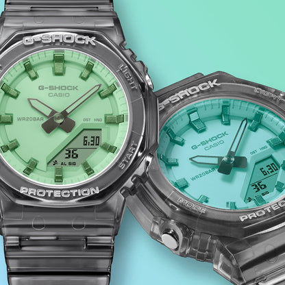 Casio GMA-P2100SR-1AER G-Shock Classic Damen Armbanduhr • Ana-Digi • Transparentes Sommmerdesign, Bild 6