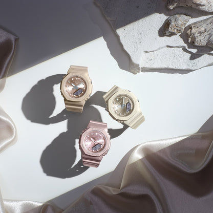 Casio GMA-P2100ST-9AER G-Shock Classic Damen-Armbanduhr Sand • Biobasiertes Resin • Ana-Digi Anzeige, Bild 4