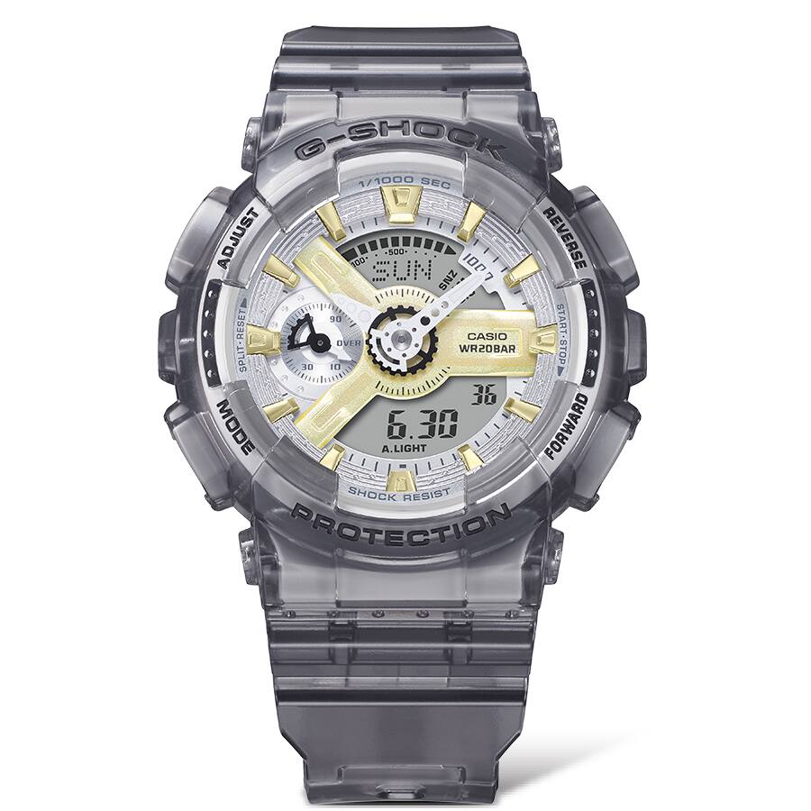 Casio GMA-S110GS-8AER G-Shock Herrenuhr Grau • Analog-Digital • 20 BAR Wasserdicht, Bild 4