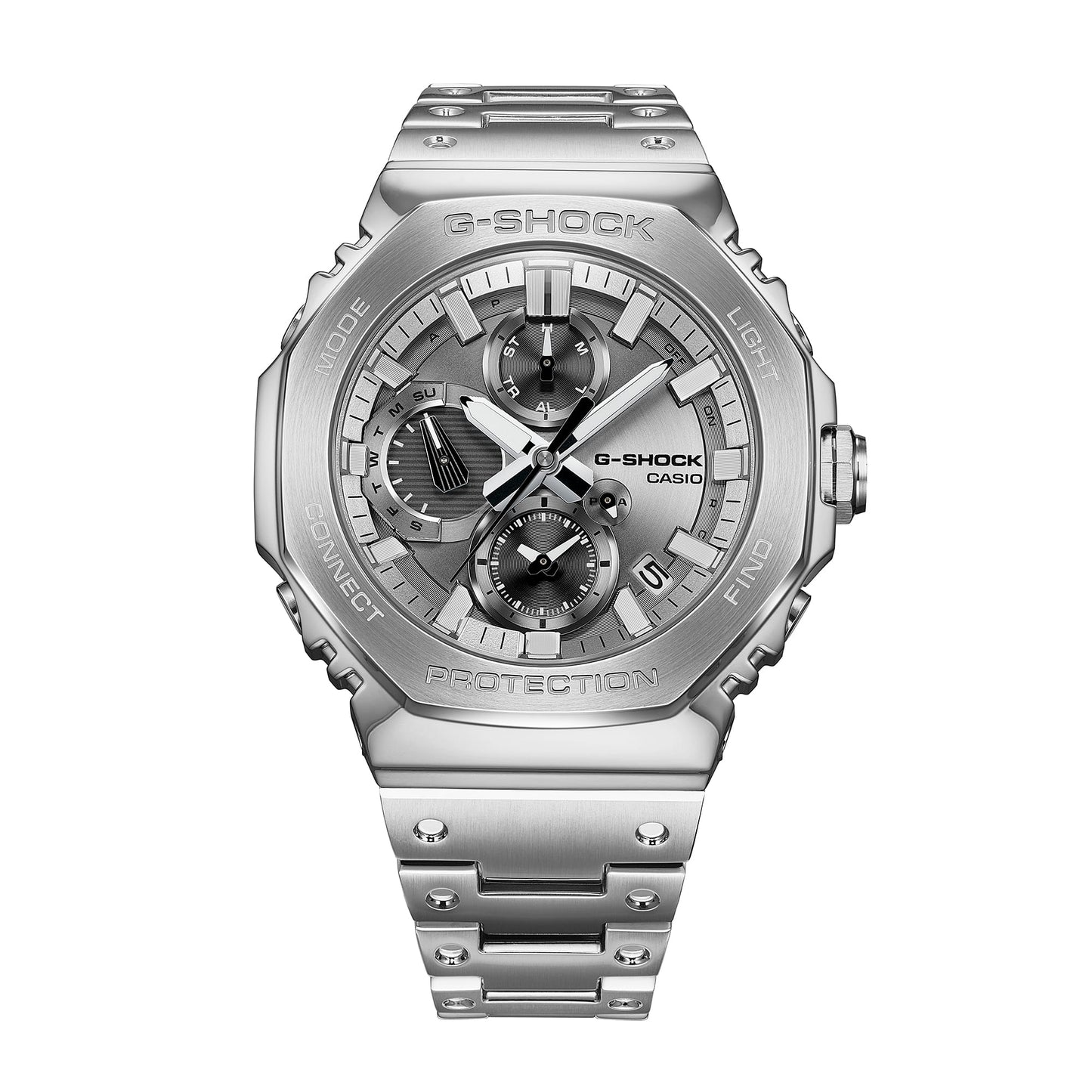 Casio G-Shock GMC-B2100ADS-1AER Herrenuhr Silber/Schwarz • Tough Solar • Bluetooth Smartphone-Link, Bild 4