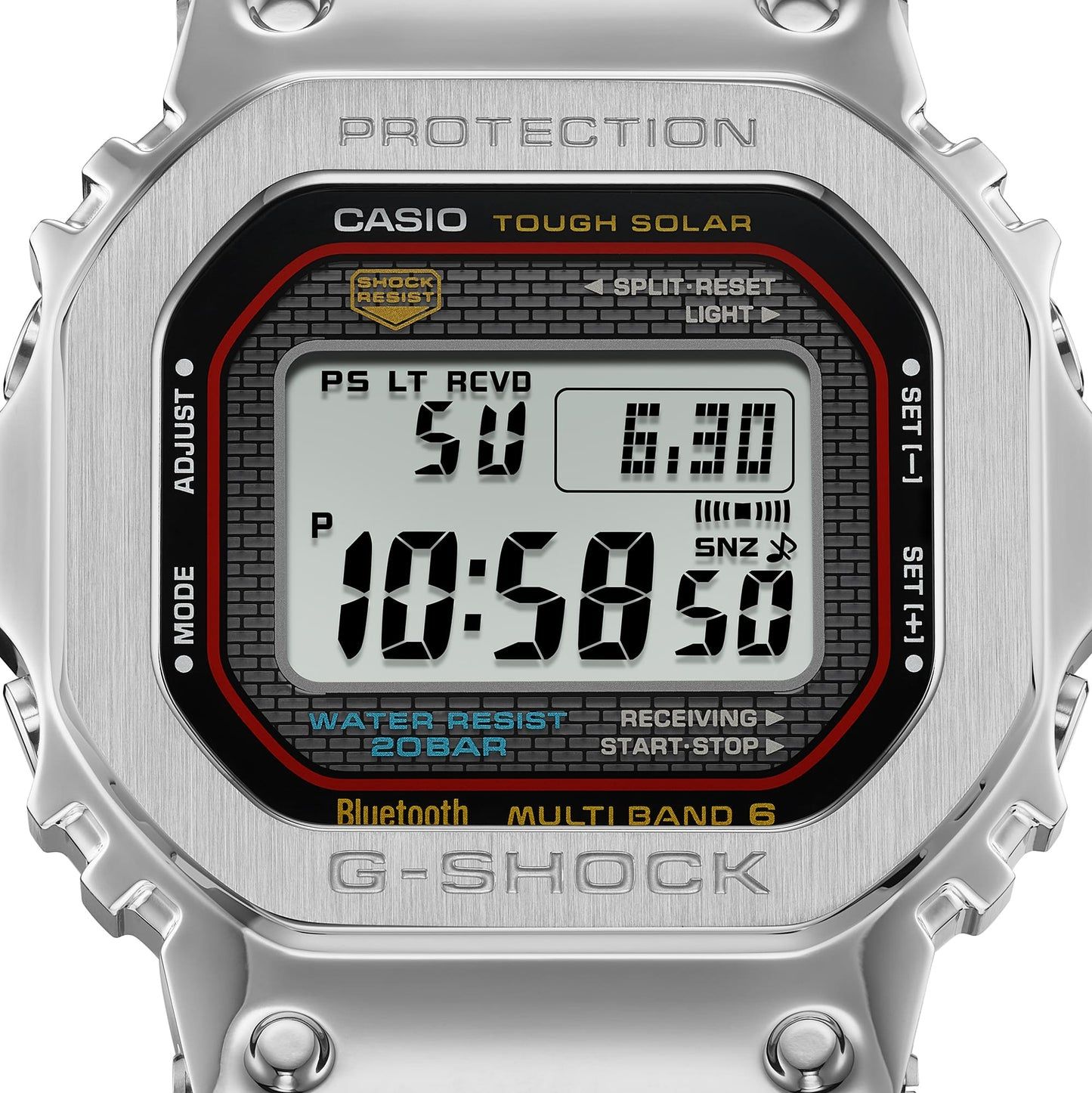 Casio G-Shock Pro GMW-B5000D-1CER Herrenuhr • Vollmetall-Edelstahl • Tough Solar & Multiband 6, Bild 9