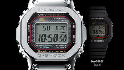 Casio G-Shock Pro GMW-B5000D-1CER Herrenuhr • Vollmetall-Edelstahl • Tough Solar & Multiband 6, Bild 4