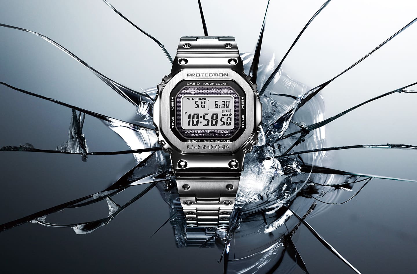 Casio G-Shock Pro GMW-B5000D-1ER Herrenuhr • Full Metal • Funk-Solar, Bild 3