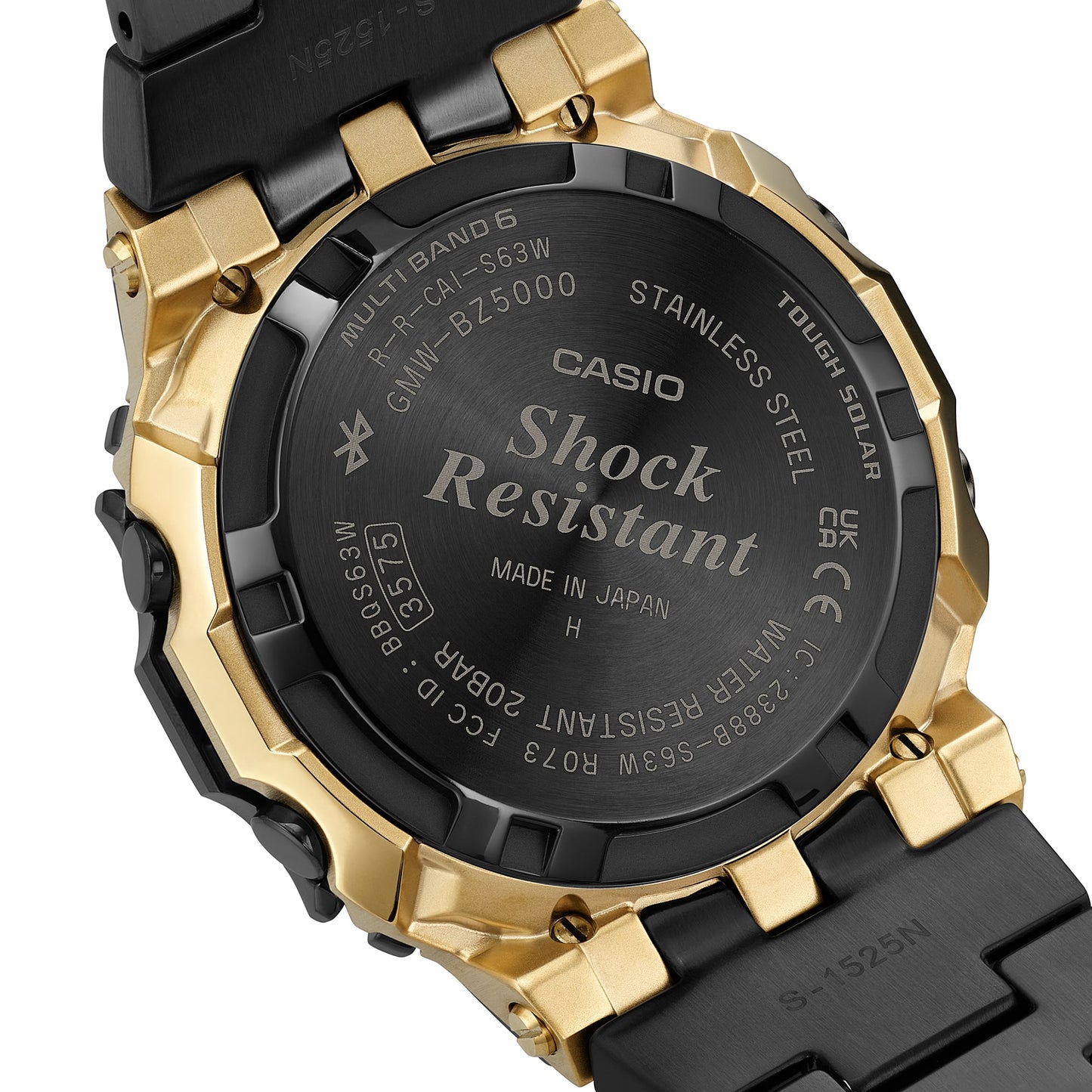 Casio G-Shock GMW-BZ5000BD-1ER Herrenuhr Schwarz • Full-Metal Solar-Funk • Made in Japan, Bild 8