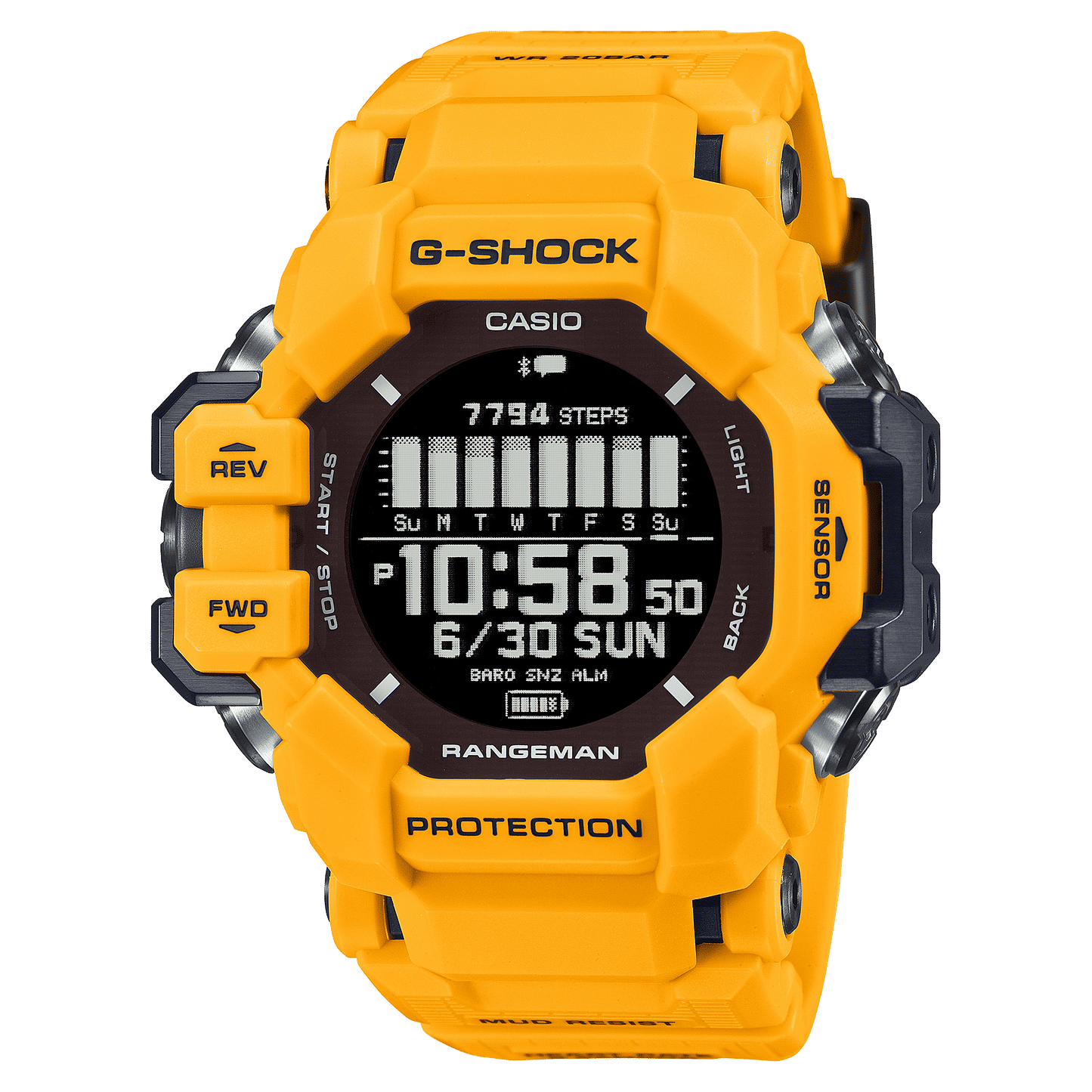 Casio G-Shock Pro GPR-H1000-9ER Herrenuhr • GPS & Herzfrequenzmessung • Bio-Resin Gehäuse, Bild 2