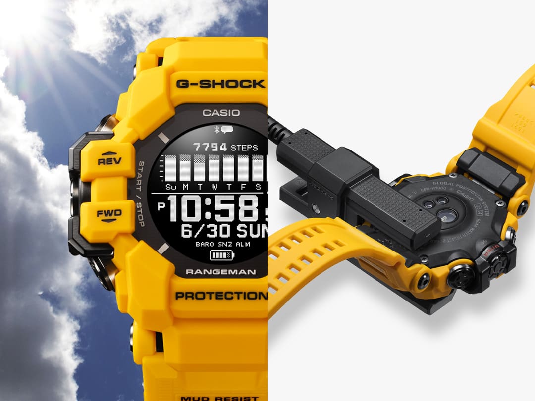 Casio G-Shock Pro GPR-H1000-9ER Herrenuhr • GPS & Herzfrequenzmessung • Bio-Resin Gehäuse, Bild 11
