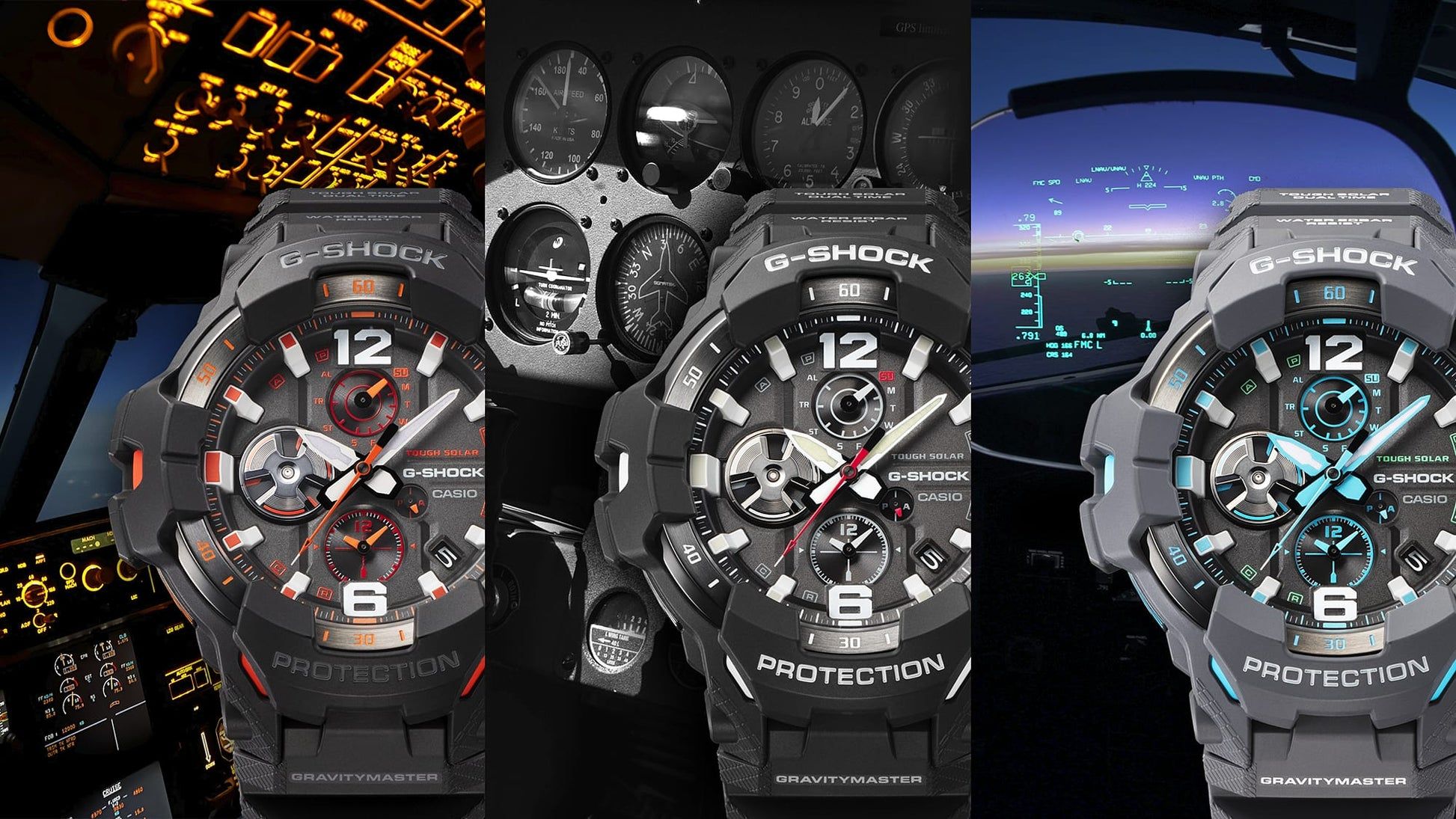 Casio G-Shock Gravitymaster GR-B300-8A2ER Herrenuhr • Tough Solar • Bluetooth Smartphone-Link, Bild 3