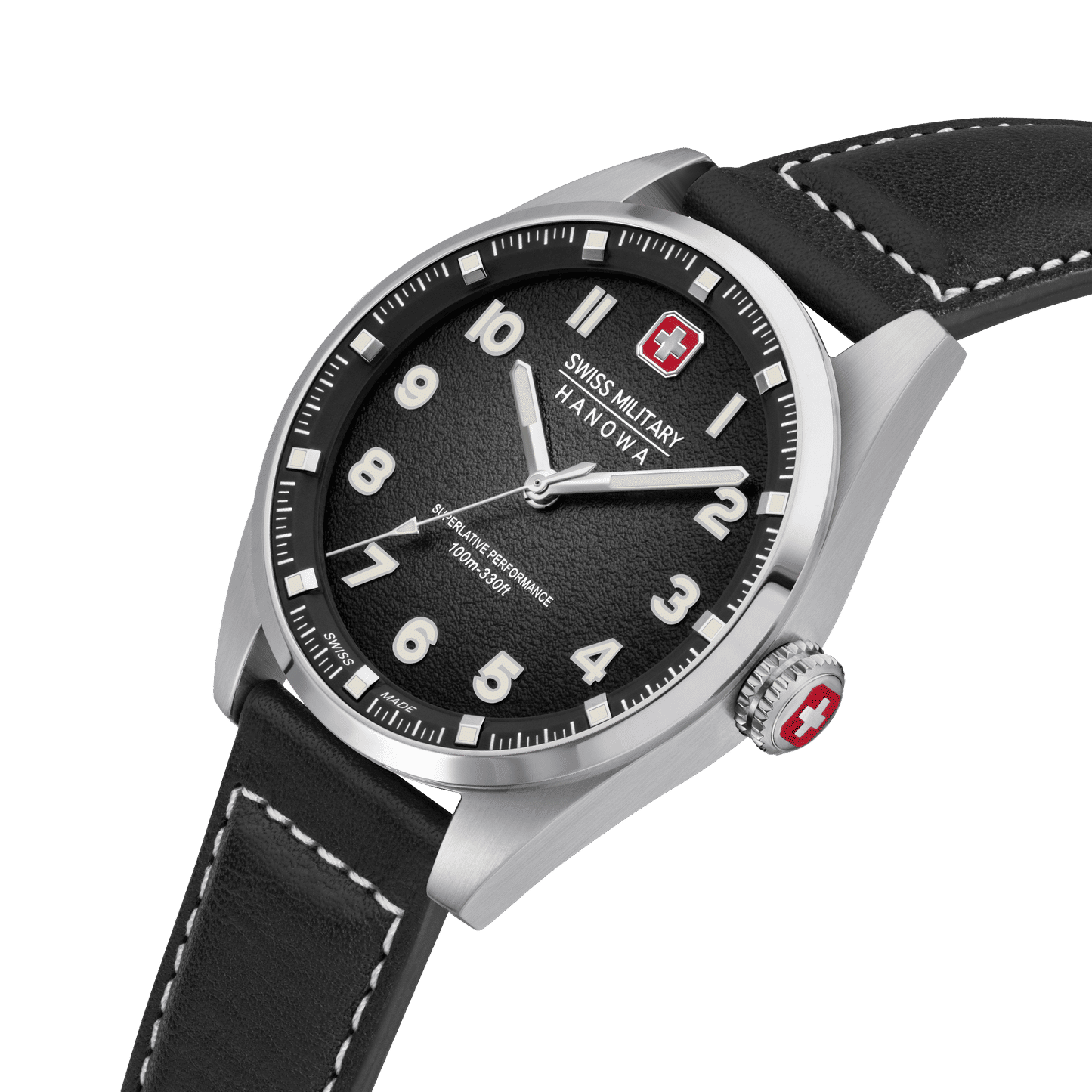 Swiss Military Hanowa Greyhound SMWGA0001505 Herren Armbanduhr Schwarz • Saphirglas • 10 Bar Wasserdicht, Bild 14
