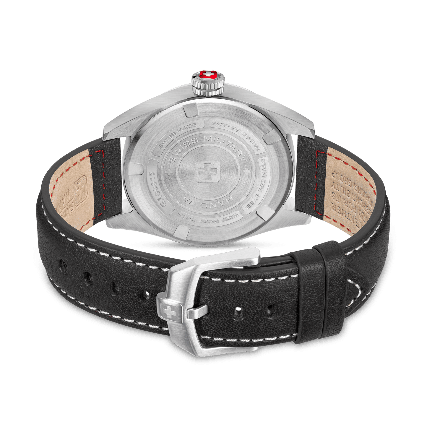Swiss Military Hanowa Greyhound SMWGA0001505 Herren Armbanduhr Schwarz • Saphirglas • 10 Bar Wasserdicht, Bild 16