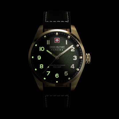 Swiss Military Hanowa Greyhound SMWGA0001505 Herren Armbanduhr Schwarz • Saphirglas • 10 Bar Wasserdicht, Bild 29