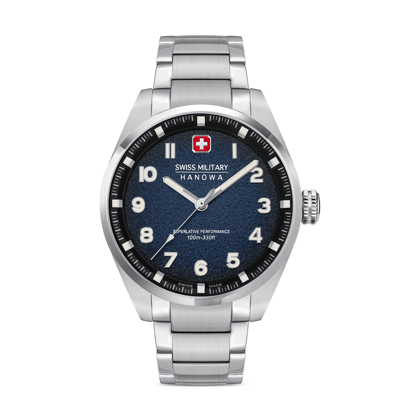 Swiss Military Hanowa Greyhound SMWGA0001505 Herren Armbanduhr Schwarz • Saphirglas • 10 Bar Wasserdicht, Bild 8
