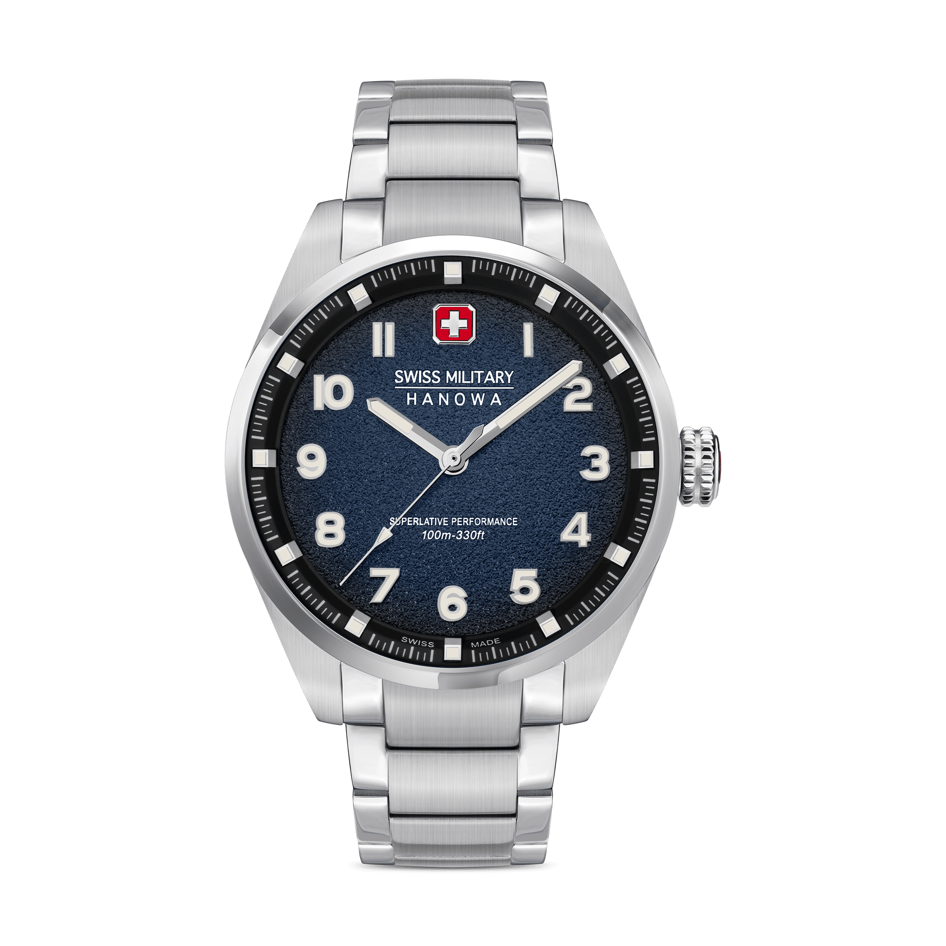 Swiss Military Hanowa Greyhound SMWGA0001505 Herren Armbanduhr Schwarz • Saphirglas • 10 Bar Wasserdicht, Bild 8