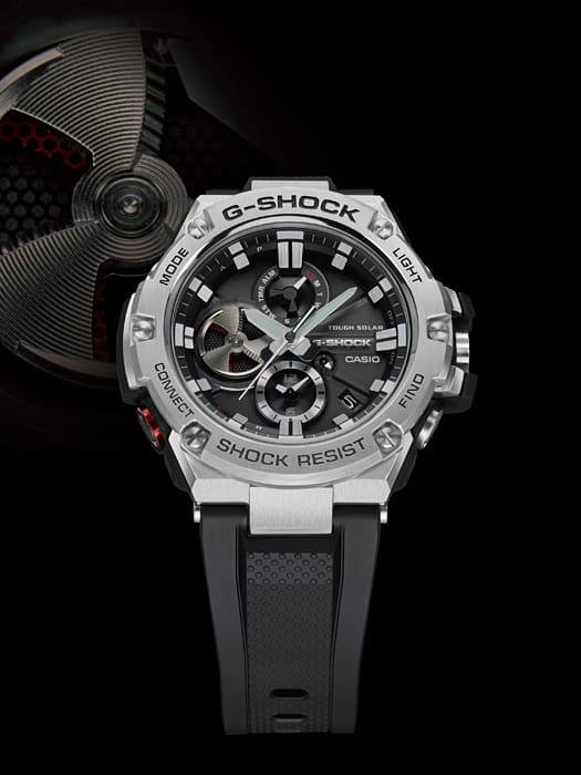 Casio G-Shock Pro GST-B100-1AER Herrenuhr • Tough Solar • Bluetooth Smartphone-Link, Bild 5
