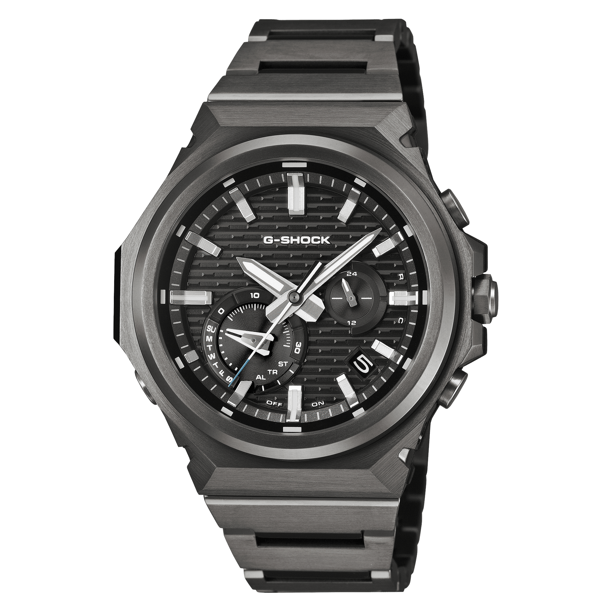 Casio GST-B1000BD-1AER Herrenuhr G-SHOCK G-STEEL Schwarz • Tough Solar & Bluetooth • Stoßfest 20 bar, Bild 2