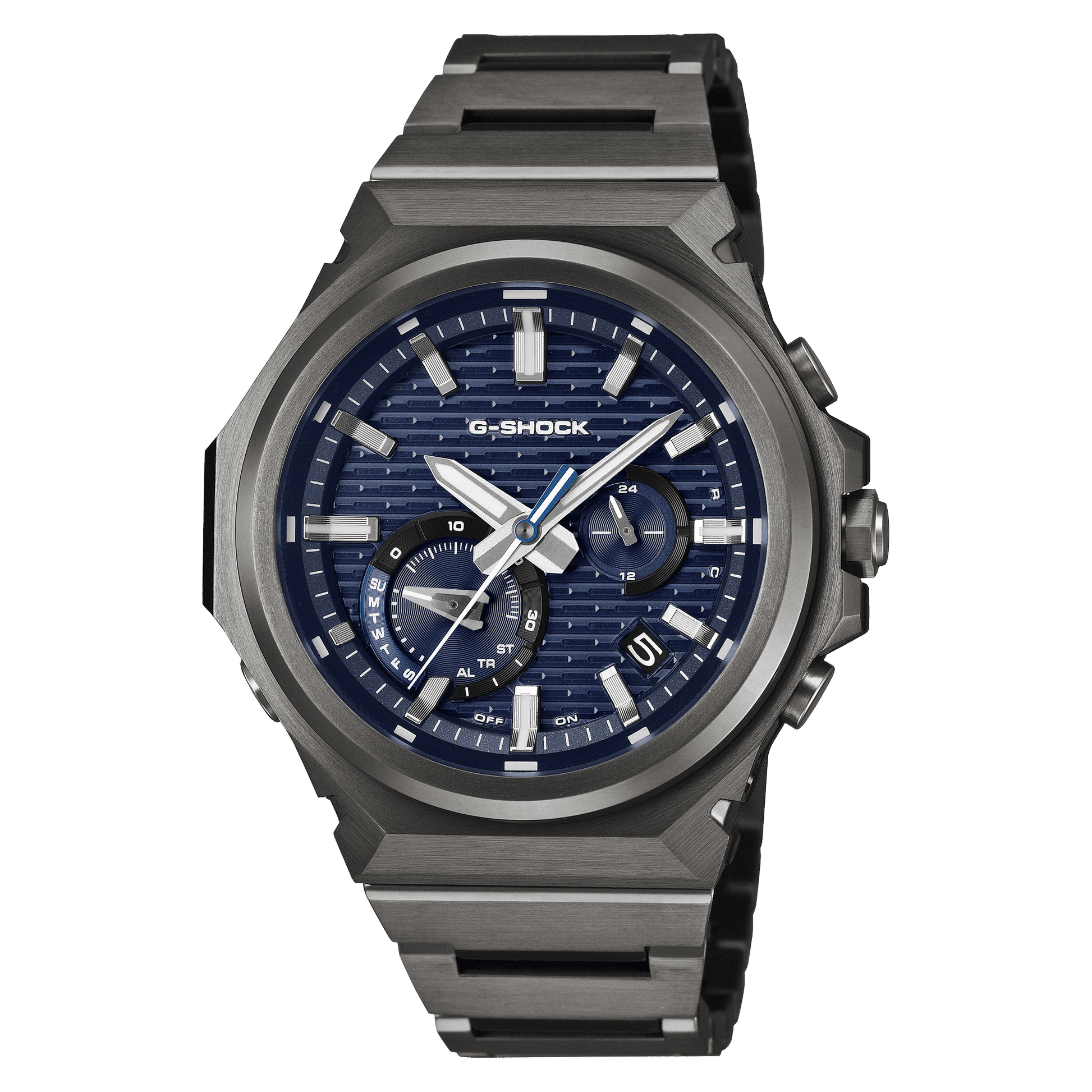 Casio GST-B1000BD-2AER G-Shock G-Steel Herren Armbanduhr Anthrazit • Tough Solar & Bluetooth • Ionenbeschichtetes