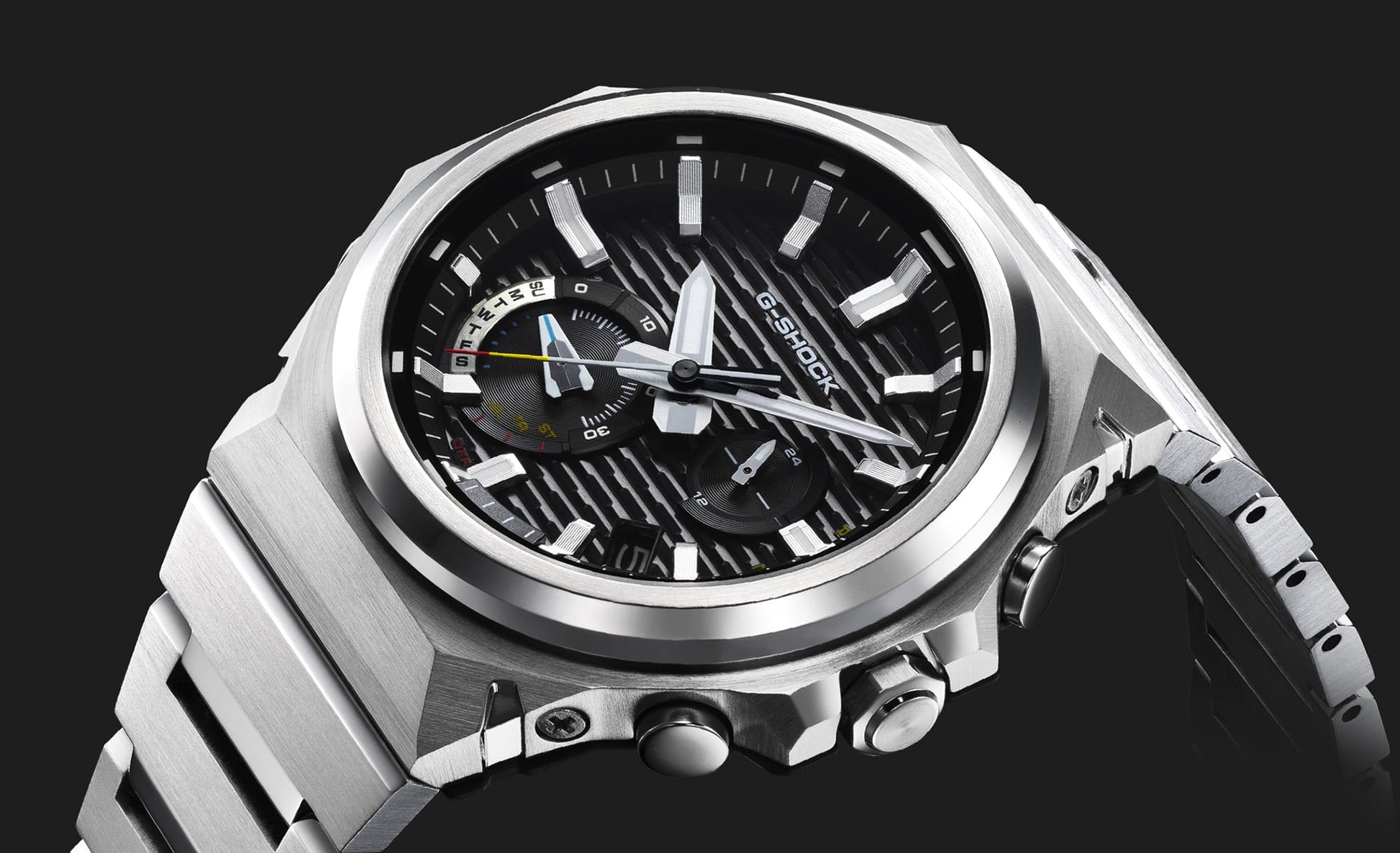 Casio GST-B1000D-1AER G-Shock Herrenuhr Schwarz • Tough Solar mit Bluetooth • Schockgeschütztes Edelstahlgehäuse, Bild 5