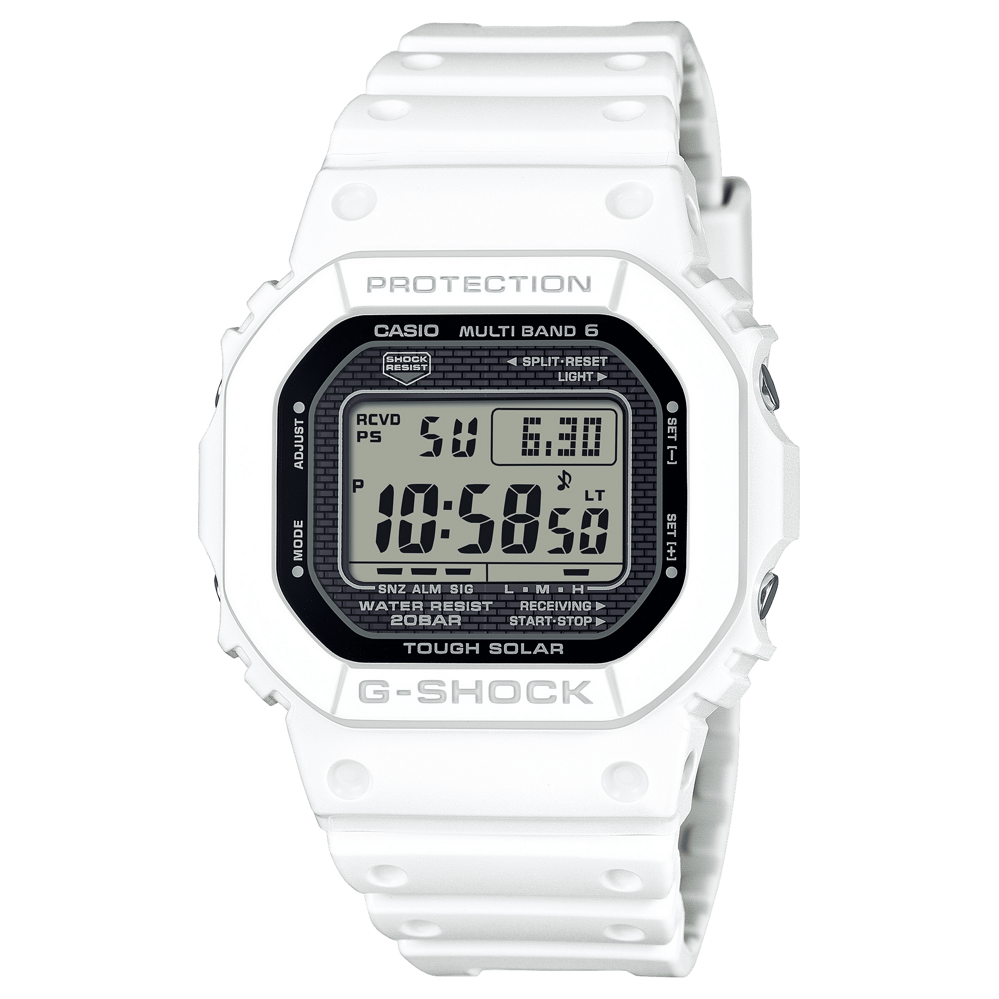 Casio GW-5000HS-7ER G-Shock Origin Herrenuhr Weiß • Tough Solar & Funk • Made in Japan, Bild 2