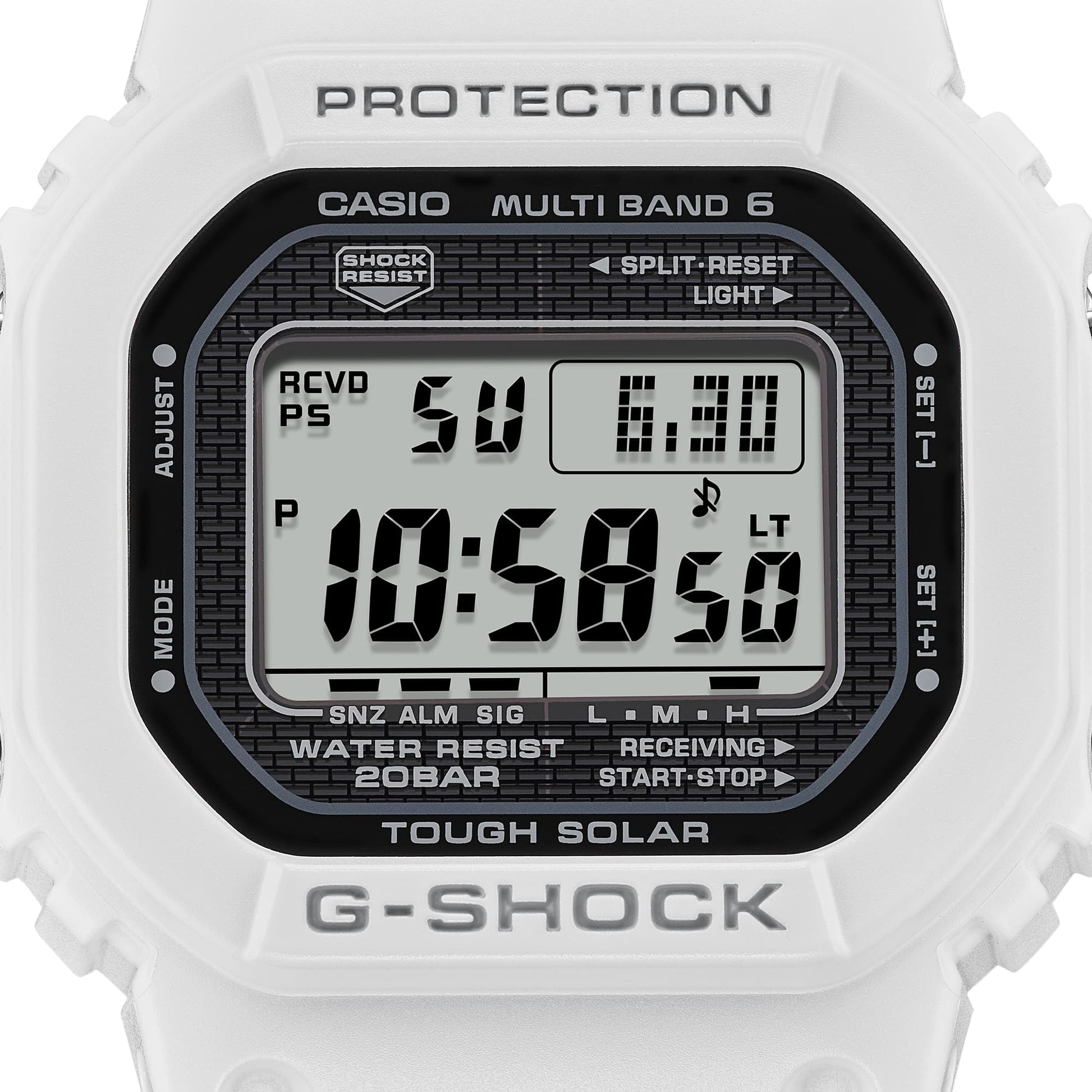 Casio GW-5000HS-7ER G-Shock Origin Herrenuhr Weiß • Tough Solar & Funk • Made in Japan, Bild 9