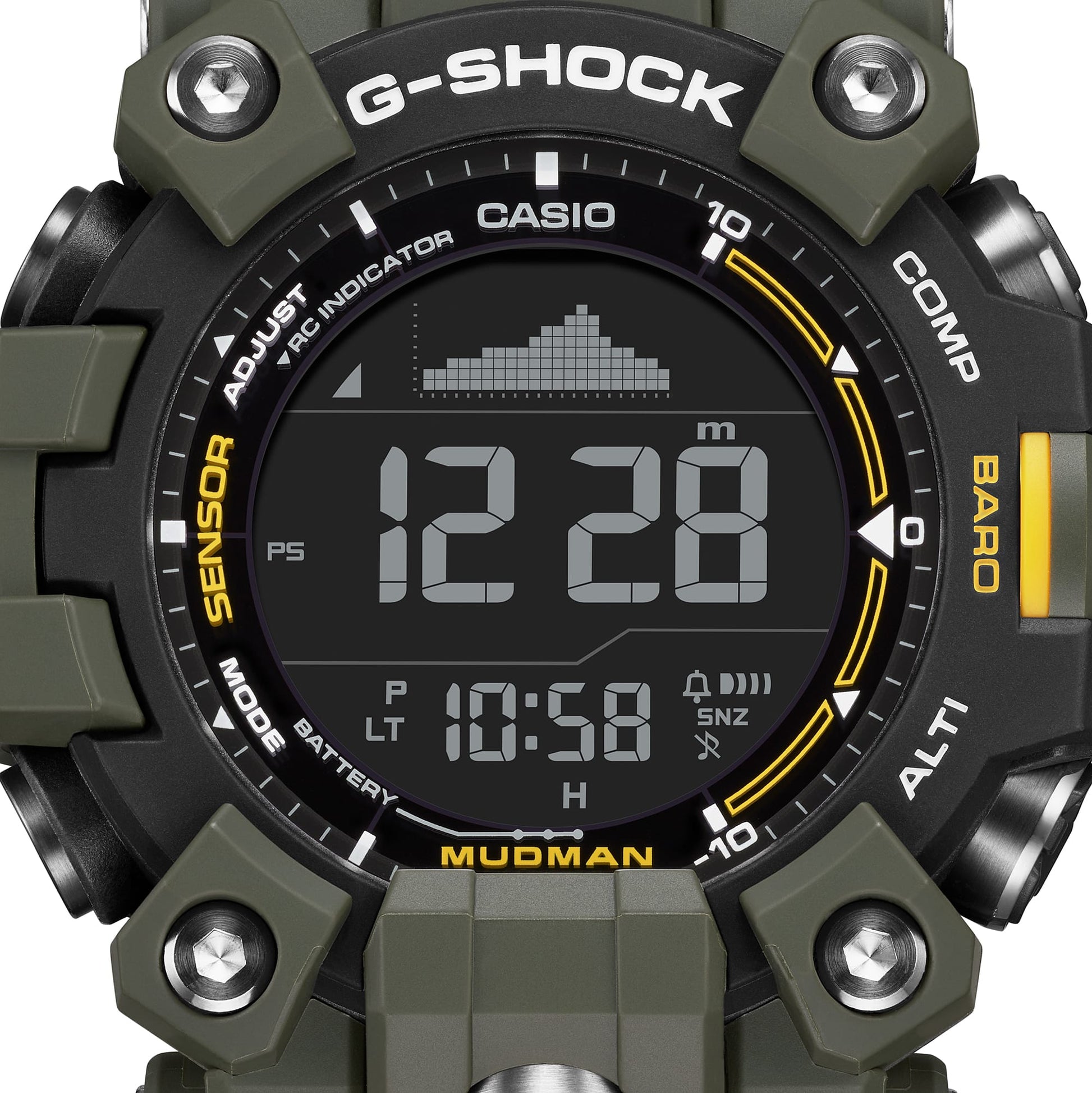 Casio G-Shock Mudman GW-9500-3ER Herrenuhr • Triple-Sensor • Solar-Funkuhr, Bild 12