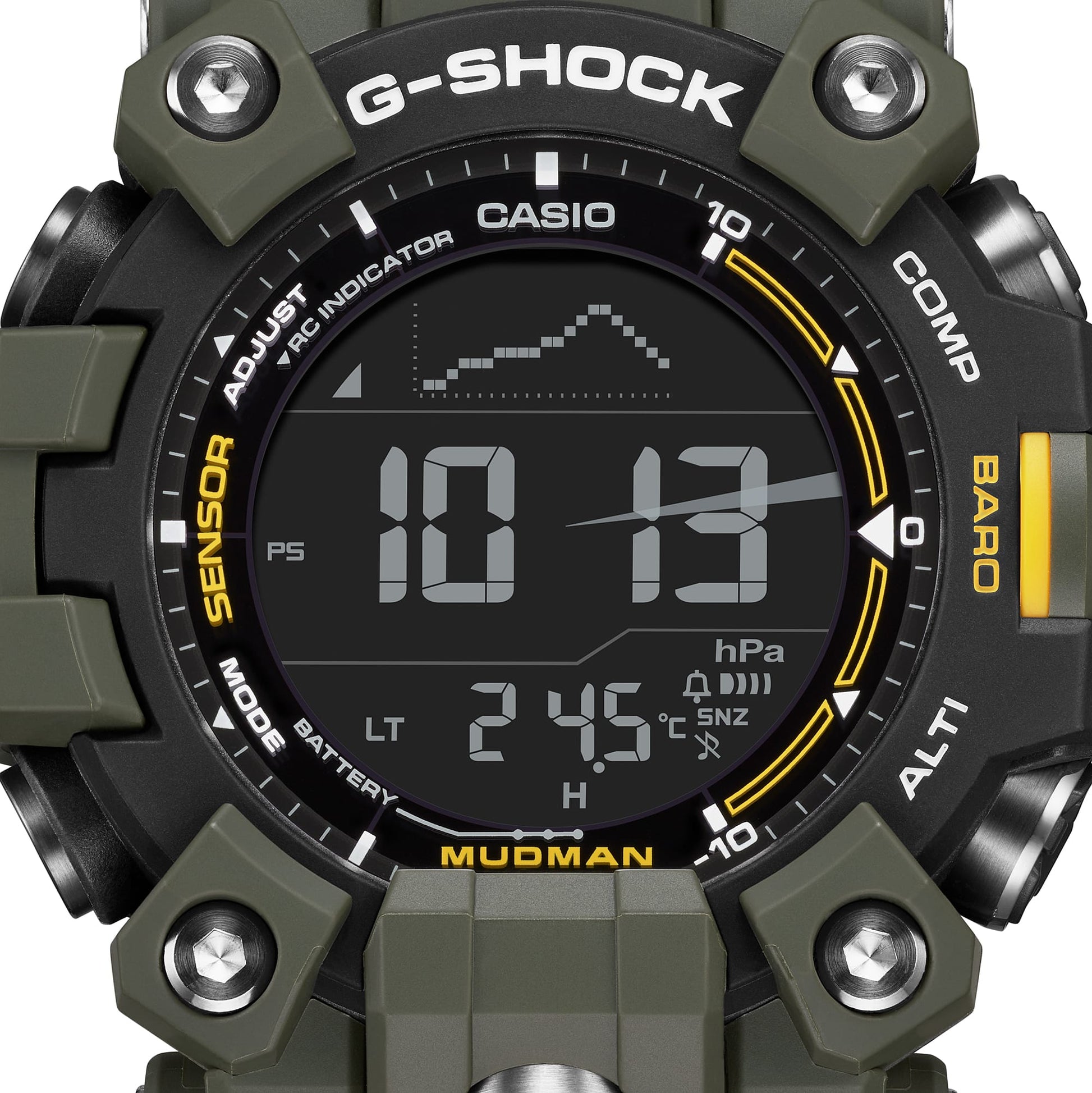 Casio G-Shock Mudman GW-9500-3ER Herrenuhr • Triple-Sensor • Solar-Funkuhr, Bild 13
