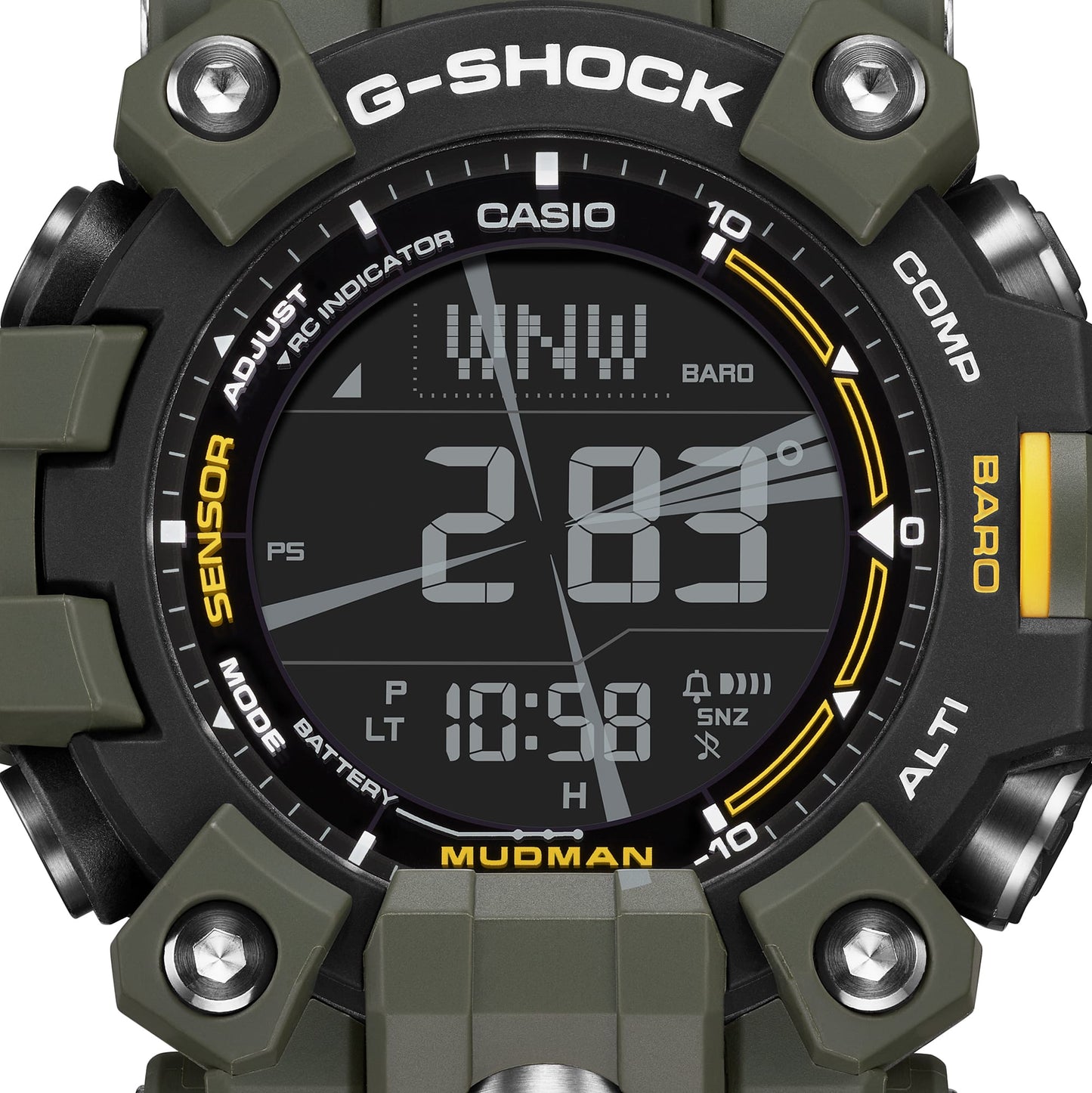 Casio G-Shock Mudman GW-9500-3ER Herrenuhr • Triple-Sensor • Solar-Funkuhr, Bild 11