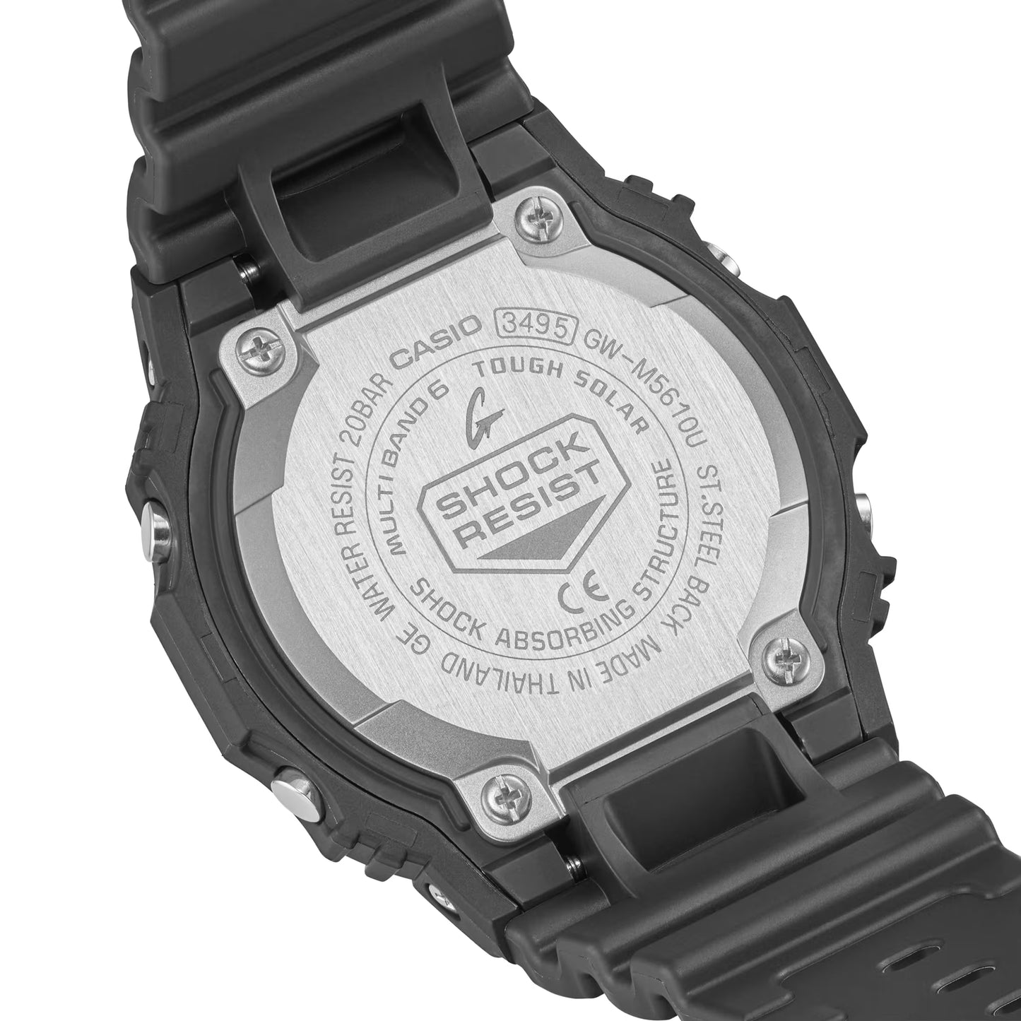 Orologio da uomo Casio G-Shock GW-M5610U-1ER • Tough Solar • Radio-controllato