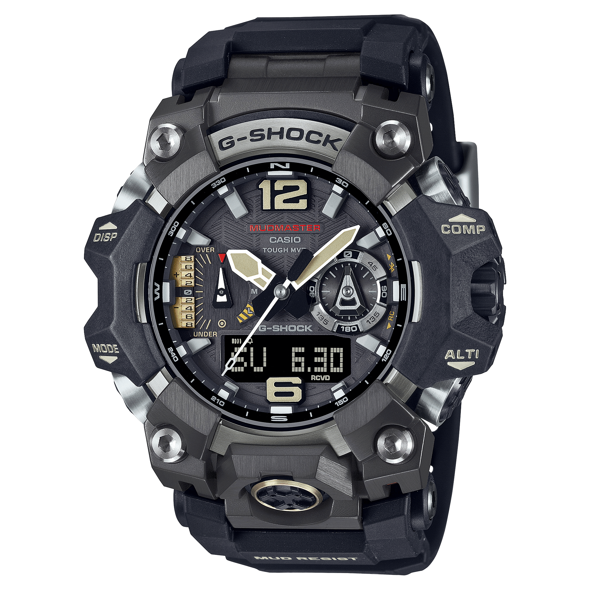 Casio G-Shock Pro Mudmaster GWG-B1000-1AER Herrenuhr • Triple-Sensor & Saphirglas • Solar & Bluetooth, Bild 2