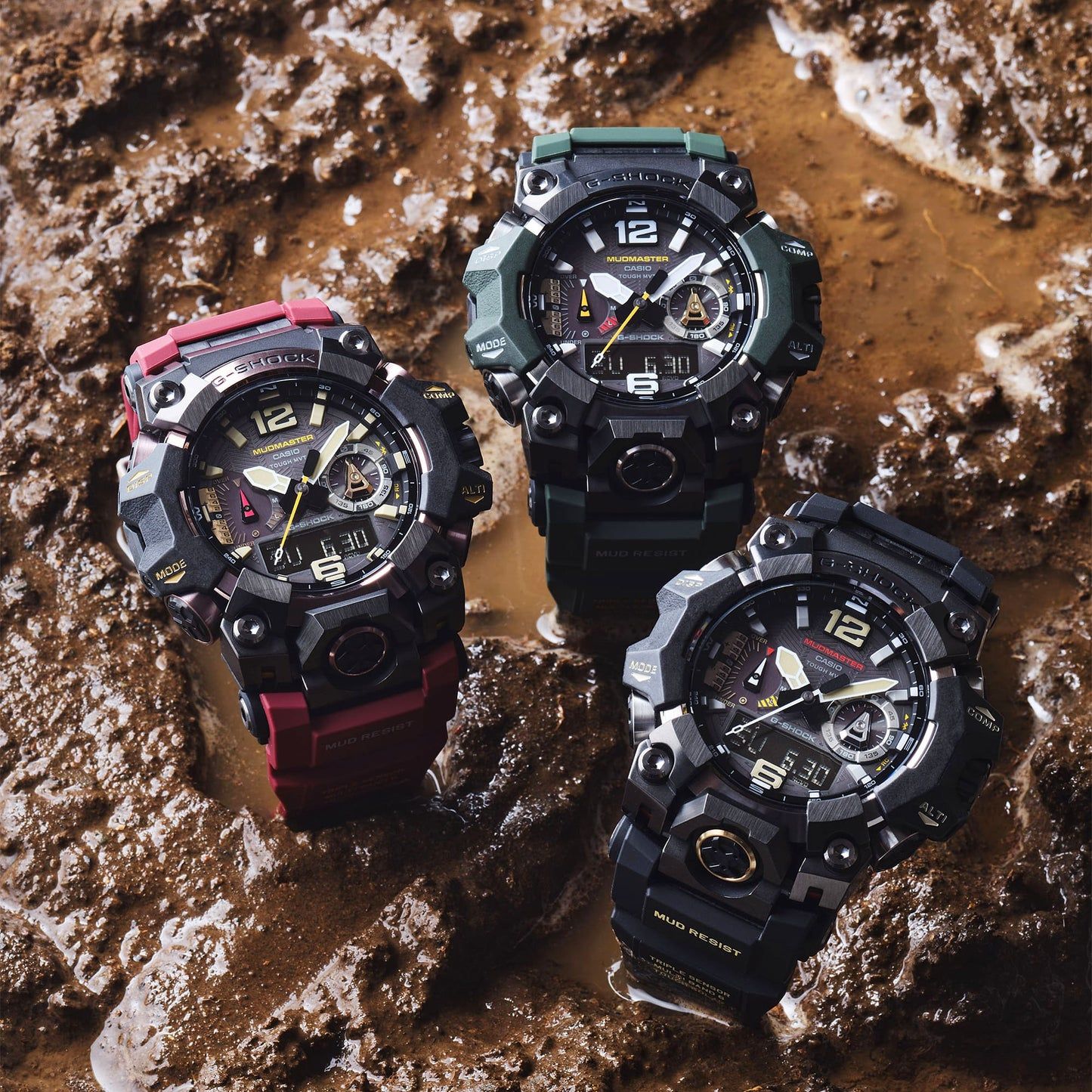 Casio G-Shock Pro Mudmaster GWG-B1000-1AER Herrenuhr • Triple-Sensor & Saphirglas • Solar & Bluetooth, Bild 15