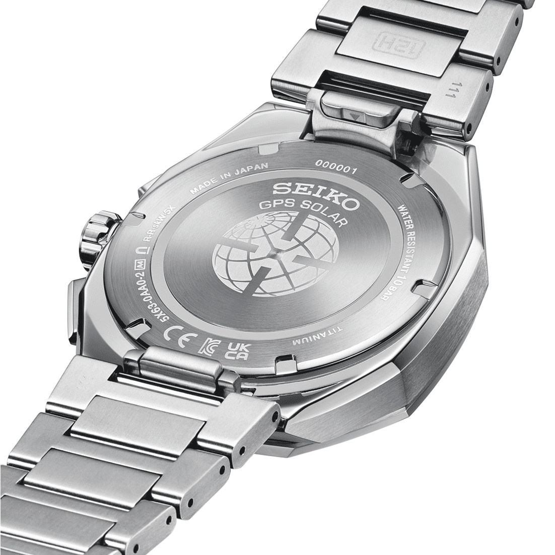Seiko Astron HAB002J1 Herren GPS-Solaruhr • Saphirglas mit LumiBrite • Chronograph Titan, Bild 7