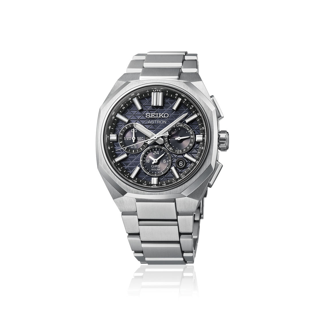 Seiko Astron HAB002J1 Herren GPS-Solaruhr • Saphirglas mit LumiBrite • Chronograph Titan, Bild 8