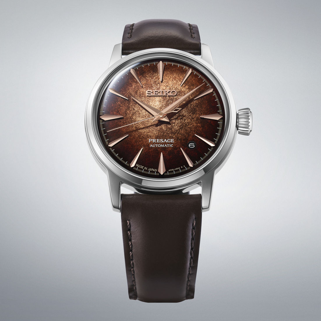 Seiko Presage HCB003J1 Herren Automatikuhr • Automatikwerk Kaliber 4R35 • Sichtboden, Bild 2
