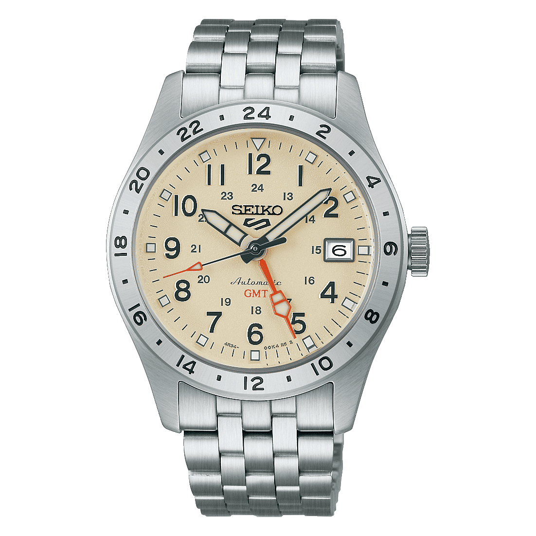Seiko 5 Sports HDB002K1 Herren Armbanduhr • Automatikwerk mit GMT • Saphirglas Hardlex