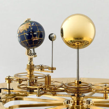 Hermle Tellurium 23069-V20352 Tischuhr • Tourbillon • Westminster-Schlagwerk