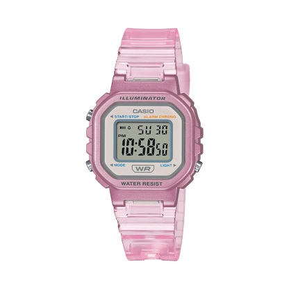 Casio LA-20WHS-4AEF Timeless Collection Damen Armbanduhr Rosa • LED-Beleuchtung • Stoppuhr & Alarm, Bild 2