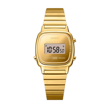 Casio LA670WEGS-9AEF Damenarmbanduhr Goldfarben • Mineralglas • Stoppuhr & Timer, Bild 4