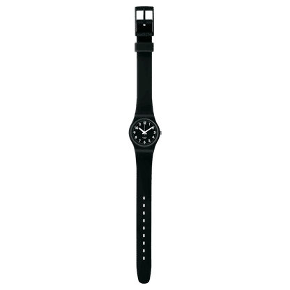 Swatch Originals LB170E Lady Black Single Damenuhr Schwarz • Kunststoffgehäuse • Silikonarmband, Bild 4