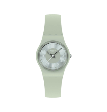Swatch Originals Small LG131 Serenity Of Sage Damenuhr Grün • Leuchtzeigerwerk • Farblich abgestimmtes Armband, Bild 8