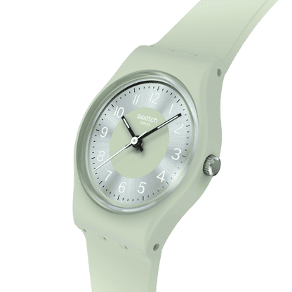 Swatch Originals Small LG131 Serenity Of Sage Damenuhr Grün • Leuchtzeigerwerk • Farblich abgestimmtes Armband, Bild 3