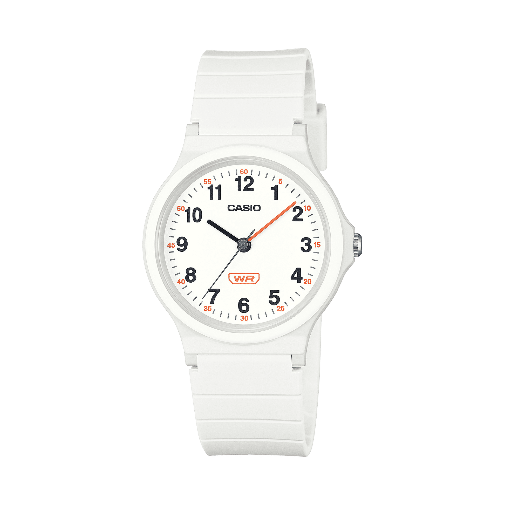 Casio LQ-24B-7BEF Timeless Collection Kinder-Armbanduhr Weiß • Bio-Harz-Armband • Leichte Analoguhr, Bild 7