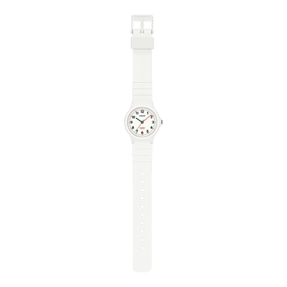 Casio LQ-24B-7BEF Timeless Collection Kinder-Armbanduhr Weiß • Bio-Harz-Armband • Leichte Analoguhr, Bild 9