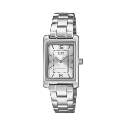 Casio LTP-1234PDD-7AEF Damen Armbanduhr Silberfarben • Mineralglas • Edelstahlband, Bild 2