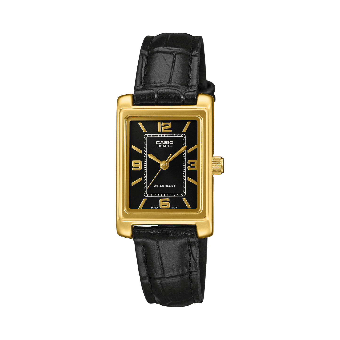 Casio Timeless LTP-1234PGL-1AEF Damen Armbanduhr Gold • Tonneau-Gehäuse • Mineralglas, Bild 2