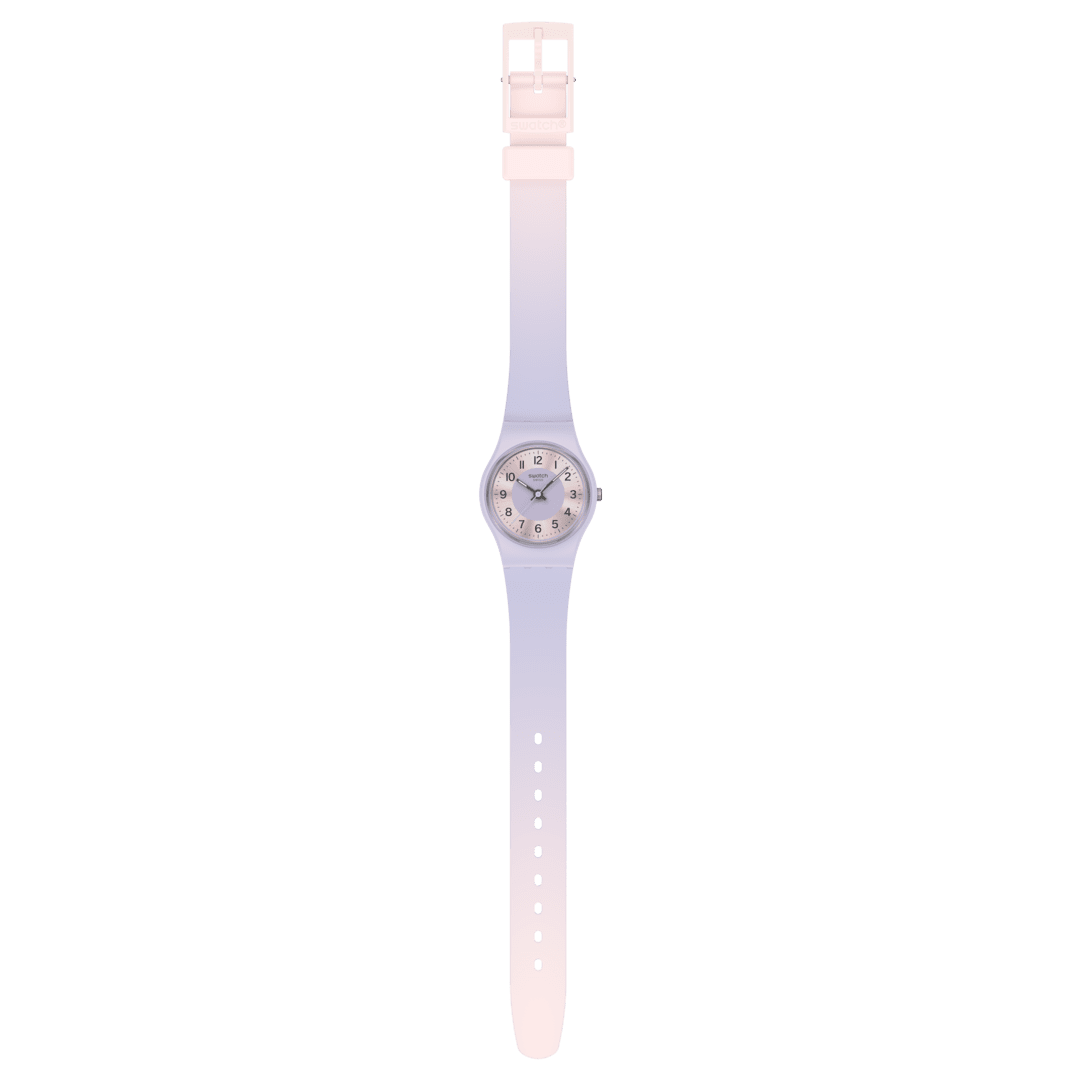 Swatch Originals LV121 Lilac Lightness Damenuhr Lila • Kunststoffgehäuse • Quarzwerk, Bild 4