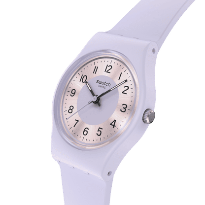 Swatch Originals LV121 Lilac Lightness Damenuhr Lila • Kunststoffgehäuse • Quarzwerk, Bild 3