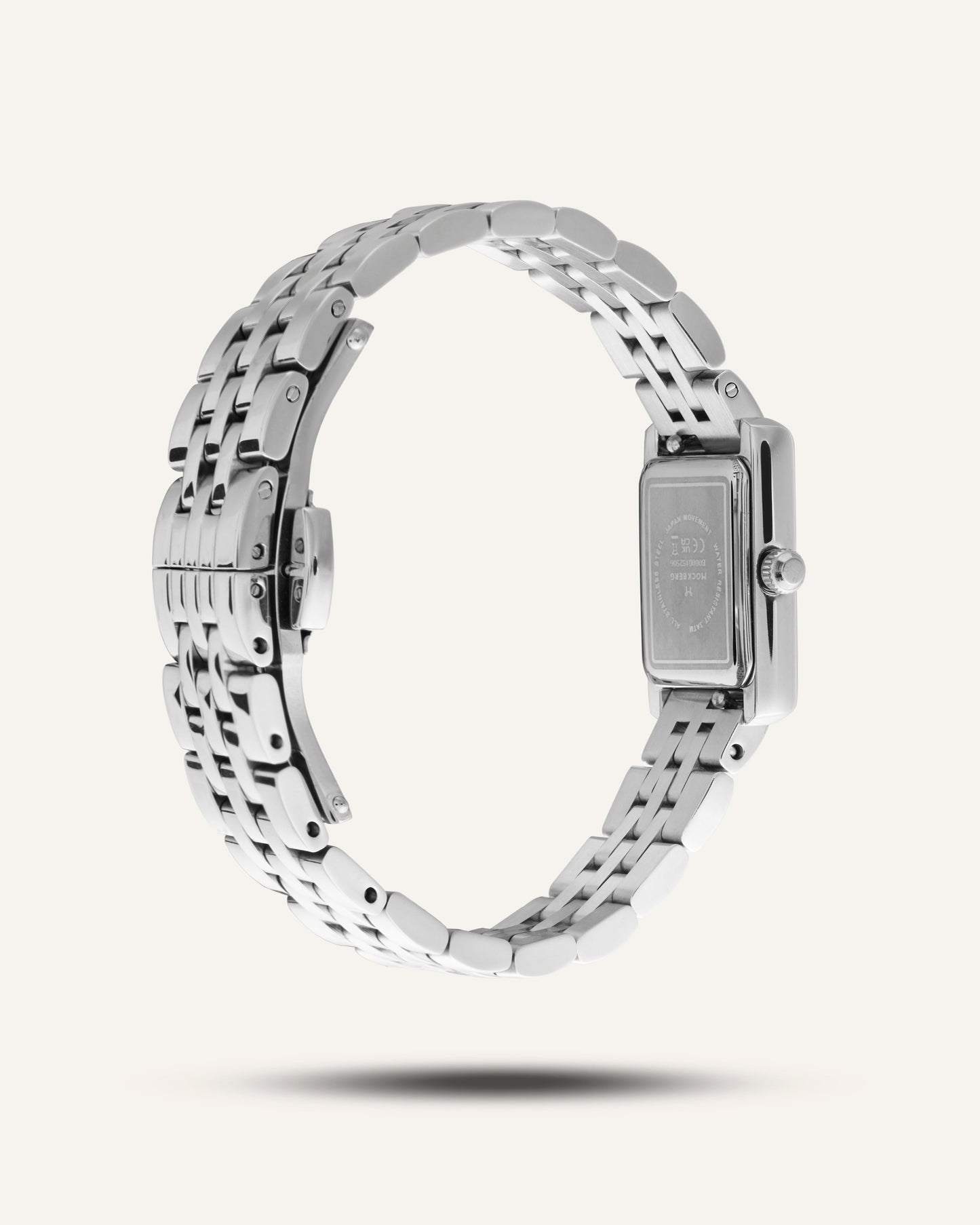 Mockberg Timeless Petite MB1772 Damen Armbanduhr Silber • Mineralglas • Edelstahlarmband, Bild 8